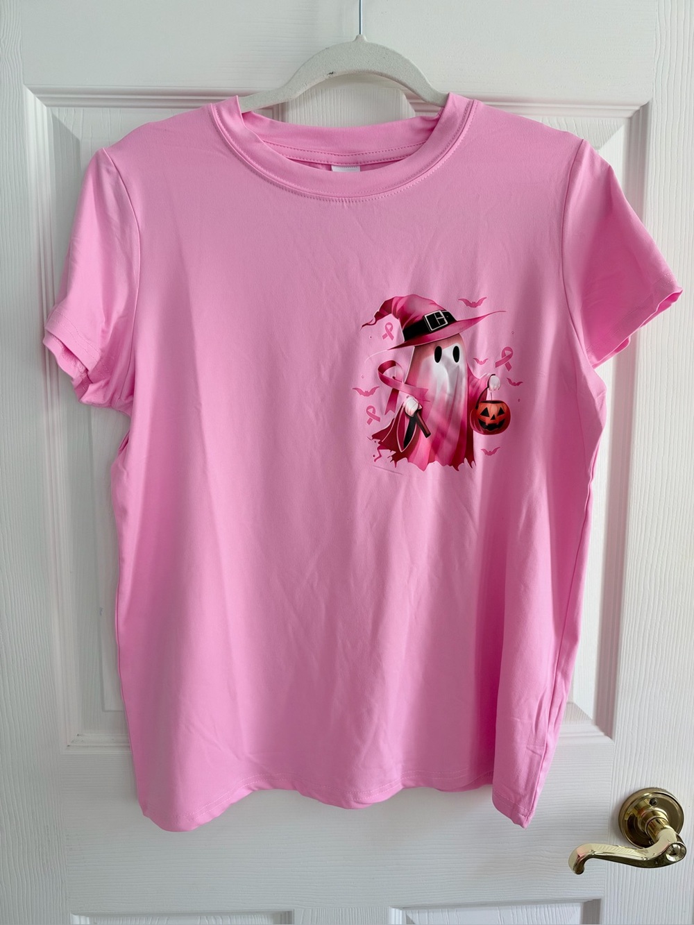 Halloween Breast Cancer Awareness Tee